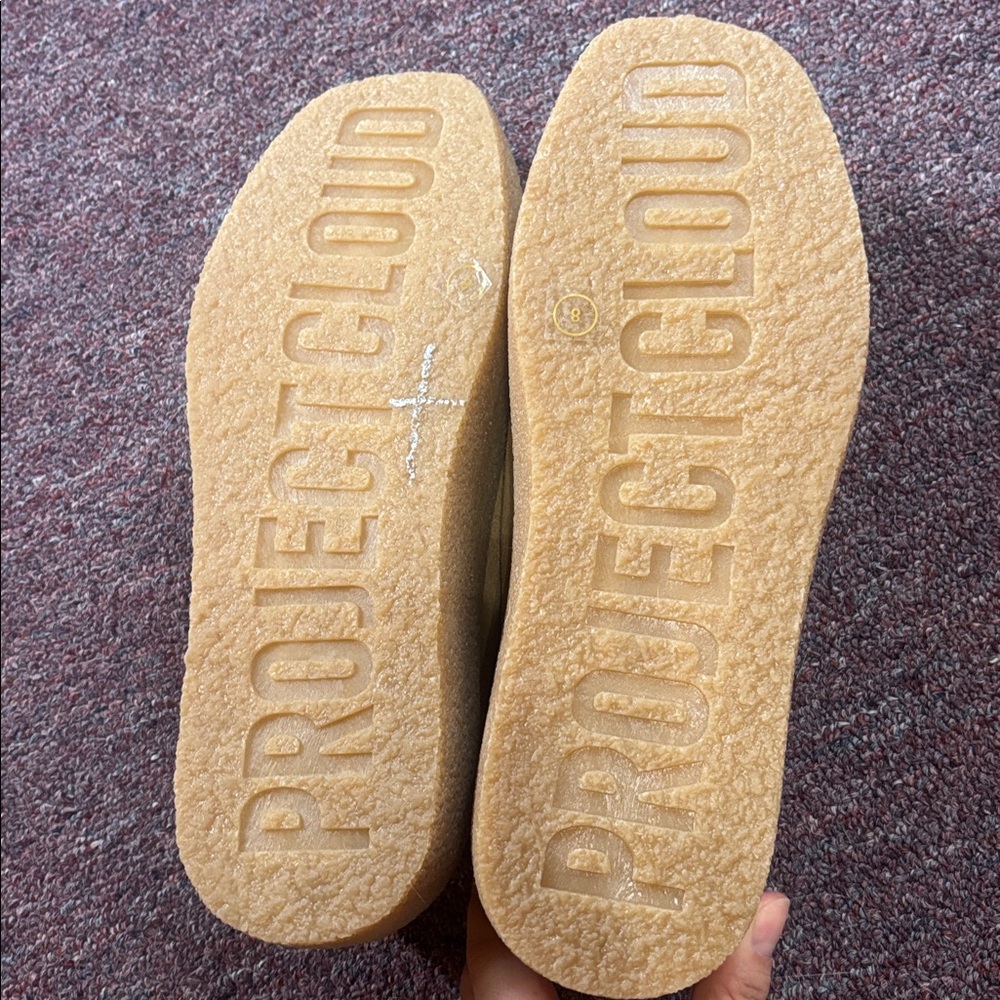 Project Cloud Wally Chunky Genuine Suede Shoes - Picture 4 of 6
